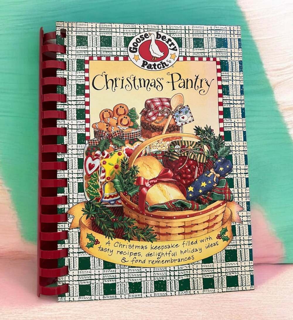 Gooseberry Patch Christmas Pantry Cookbook Spiral Bound